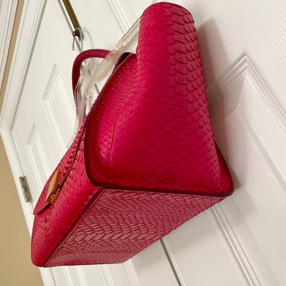 Celine Trapeze Bag Python Medium - image 3